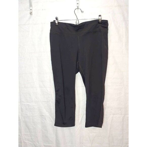 Ideology Women's Size Large Grey Athletic Capri Leggings - Picture 1 of 4